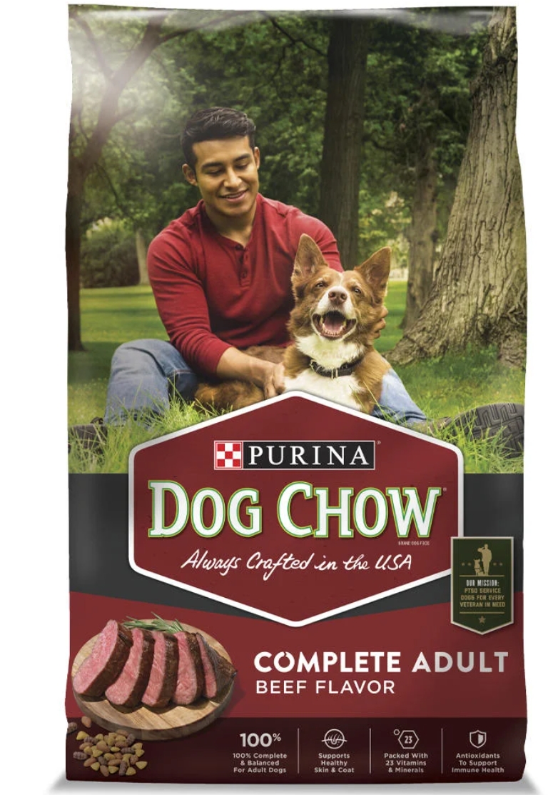 Purina puppy chow beef hot sale