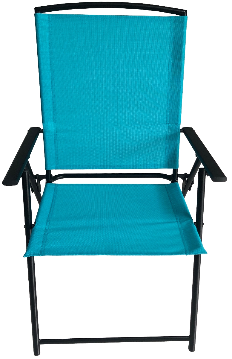 Teal sling patio chairs deals