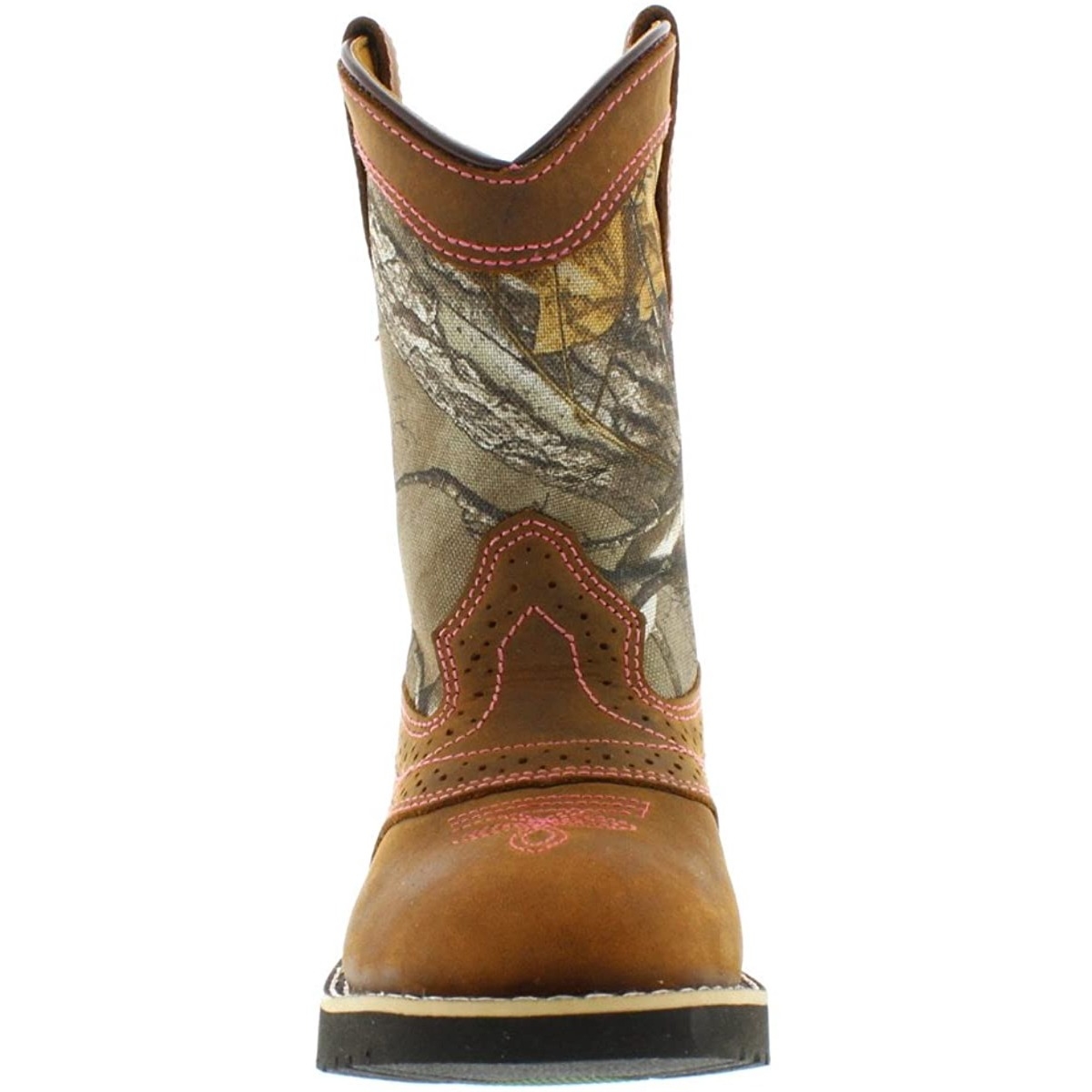 Pink camo cowboy shop boots